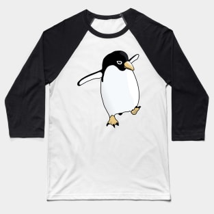 Penguin Learning to Fly Baseball T-Shirt